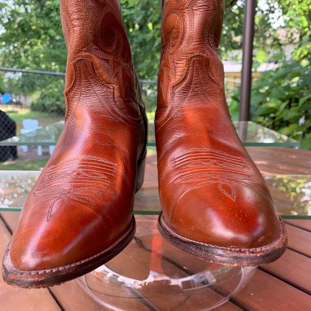 American made j chisholm cowboy boots